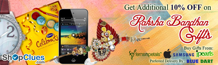 Rakhi Special get 10% additional discount on rakhi special gifts
