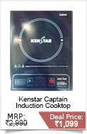 Kenstar Captain KIC14BP6-DCP Induction Cooktop