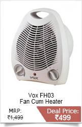Vox FH03 Fan Cum Heater