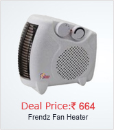 Frendz Fan Heater (White)