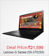 Lenovo G Series (59-370250) Laptop (2nd Gen Intel PDC/ 2 GB/ 500 GB/DOS)