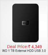 Western Digital Element 1 TB External HDD USB 3.0