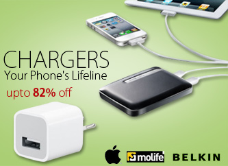 Chargers upto 82% off