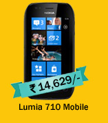 Nokia Lumia 710 Mobile Phone (Black)