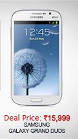 Samsung Galaxy Grand Duos (GT-I9082) with 2 Flip Covers