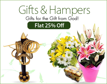 Gifts & Hampers Flat 25% off