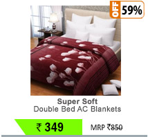 Super Soft Double Bed AC Blankets