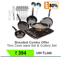 Branded Combo offer 5 Piece Toro Cookware Set & 10 Piece Cutlery Set