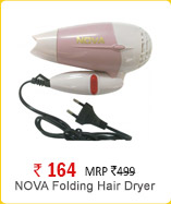 NOVA Folding Hair Dryer Professional - 850W