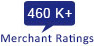 460K+ Merchant Rating