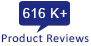 616K+ Products Reviews