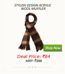 Stylish Design Acrylic Wool Muffler