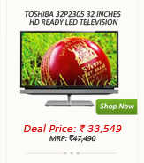 Toshiba 39P2305 39 Inches Full HD LED Television