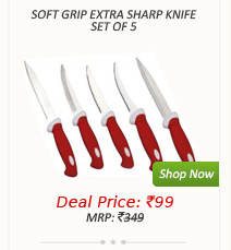 Soft Grip Extra Sharp Knife