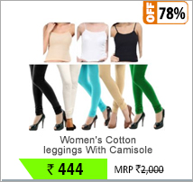 Women's Cotton leggings With Camisole