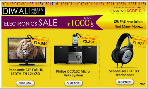 Diwali Electronics Sale