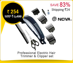 Nova Professional Electric Hair Trimmer & Clipper set