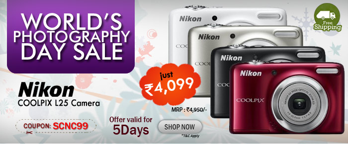 Nikon COOLPIX L25 Camera at rs 4,099/-