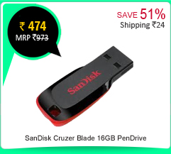 SanDisk Cruzer Blade 16GB PenDrive