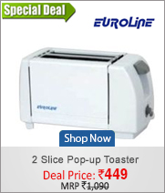 Euroline 2 Slice Pop-up Toaster rs. 449