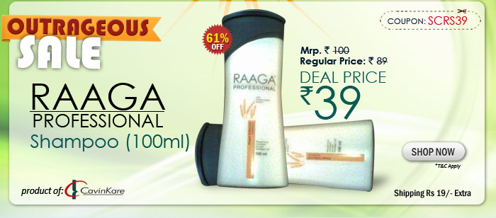 Raaga Professional Shampoo 100ml