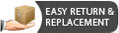 Easy return & replacement policy