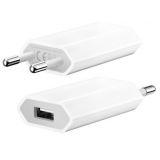 USB INDIAN 2 PIN MINI Wall Charger For Apple iPhone 4G 3GS 3G iPod Nano Video