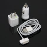 Usb Wall AC car charger cable USB adapter for iPod iPhone