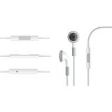 EARPHONE HEADPHONE WITH VOLUME REMOTE & MIC FOR APPLE iPOD/ iPHONE 3G 4G 4S