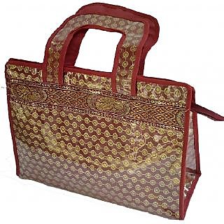 Traditional Jama Material Handbags for Ladies and Girls - Handbags | Buy online on ZillyBuy