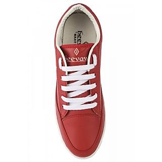 Trendy Accessories Red Casual Shoe by Heevaw 2025 at ShopCircuit | ONDC