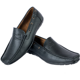 Elegant Men Messi Black Formal Shoes 2025 at ShopCircuit | ONDC