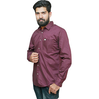 Latest Men NOT A TOY Brown Printed Shirt 2025 at ShopCircuit | ONDC