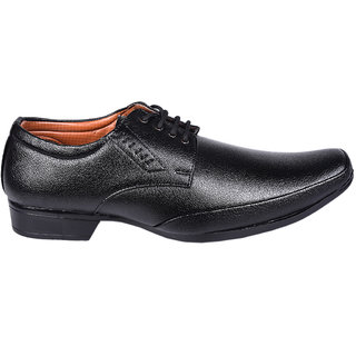Latest Men Messi Black Lace Up Formals 2025 at ShopCircuit | ONDC
