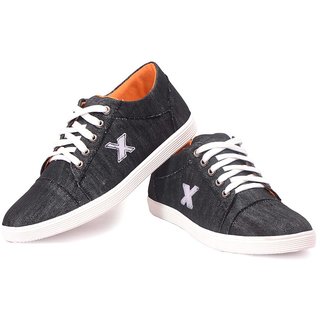 Sophisticated Men Messi Men Black Lace-up Casual Shoes 2025 at ShopCircuit | ONDC