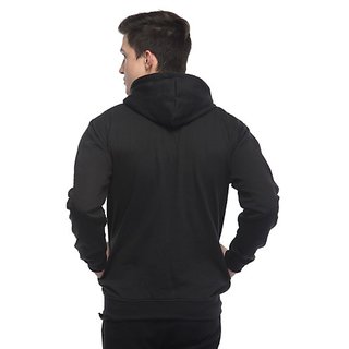 Luxurious Men Emblazon Men's Black High Neck Sweatshirt 2025 at ShopCircuit | ONDC