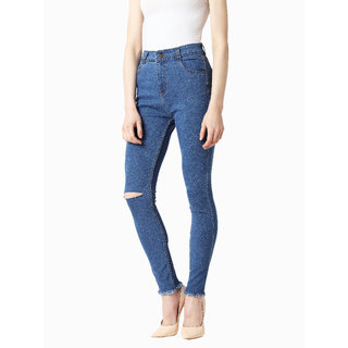 Sophisticated Women Miss Chase Women's Blue My property Midrise Denim Pant 2025 at ShopCircuit |