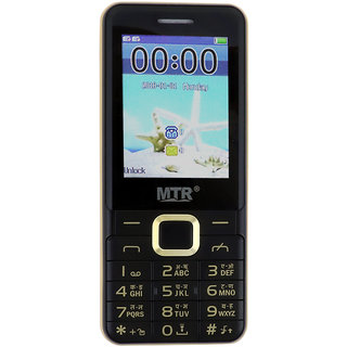 MTR BULLET DUAL SIM, 2.4 INCH, 2000 MAH BATTERY, BIG SOUND, CAMERA, BT, FM, MULTIPLE LANGUAGE SUPPORT, VOICE RECORDING - Mobile Phone | Buy online on ZillyBuy