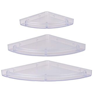 HFK Set of 3 White Corner stand With their screw, - Hardware, Tools and Home Safety | Buy online on ZillyBuy