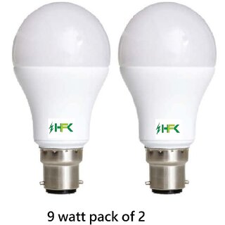 9 Watt HQ Pack of 2 Led Bulb (6 months warranty), - Electricals | Buy online on ZillyBuy