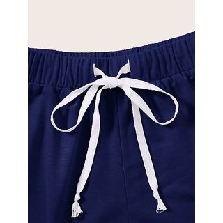 Vivient Women Blue Hosery Short