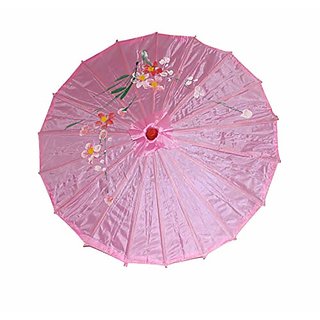 Kaku Fancy Dresses Japanese Umbrella Accessor for Costume/ Wedding Dance and Decoration Prop - Light Pink - Home Improvement | Buy online on ZillyBuy