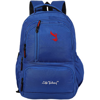 Life Today 15.6 Inch Laptop Bag - Laptop Backpack (Royal Blue) - Handbags | Buy online on ZillyBuy
