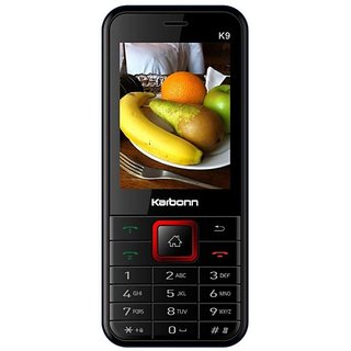 Karbonn K9 (Black And Red) - Mobile Phone | Buy online on ZillyBuy