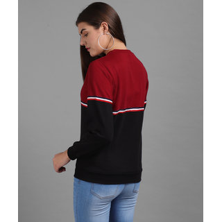 Vivient Red Black Mid Tape Pullover