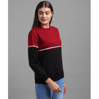 Vivient Red Black Mid Tape Pullover