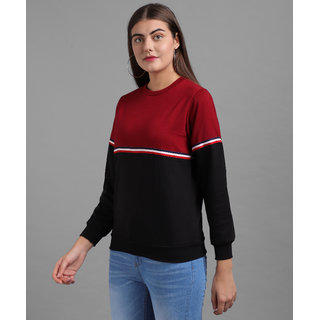 Vivient Red Black Mid Tape Pullover