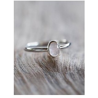 natural lab certified 6 5 carat 100 original rose quartz ring for unisex by jaipur gemstone