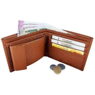 AVIETA FAUX LEATHER TAN ALB. SHORT WALLET - Handbags | Buy online on ZillyBuy