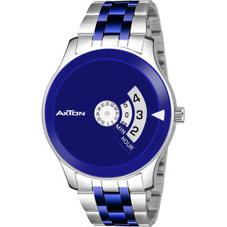 Axton AXC2303 Partywear/Formal/Casual Blue Dial Boys Smart Analog Watch - For Men